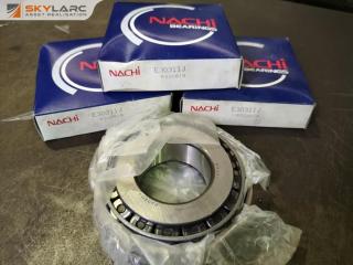 4x Metric Tapered Roller Bearing Units E30311J by Nachi