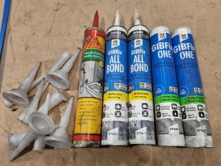 Assorted GIB & Panel Adhesives