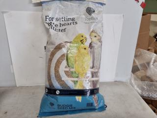 Topflite Budgie Seed Mix Bird Feed, 10kg bag