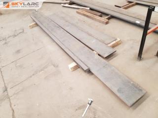 9 Lengths of Plate Steel