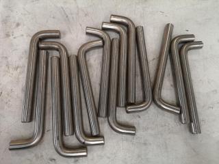 14x Stainless Steel Industrial Pins, 170x16mm