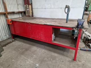 Heavy Duty Workbench with Vice