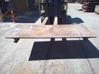 Large Plate Steel Pallet