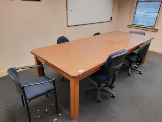 Board Room Table and Chairs