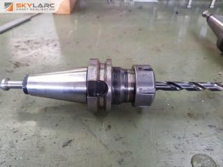 BT40 Collet Chuck with Drill