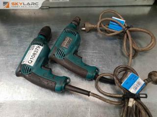 2 x Makita 10mm Drills