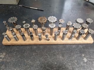 Large Lot of Keyway Cutters