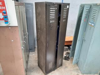 Metal 2 Door Locker Cabinet