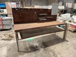 Large Steel Welding Workbench