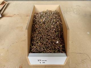 Box of 25mm Screws 