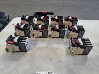 10 x GE CL04A310M 3-pole, 60 AMP Contactors