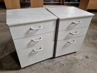 Pair of Office Mobile Drawers