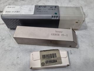 Iscar Indexable Lathe Grooving Tool GEHSR 25-2