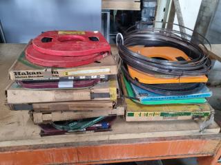 Assorted Vintage Bandsaw Blades