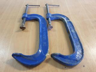 2 x Record 10" G Clamps