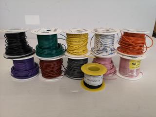 10x Spools of Alpha 20AWG Hook Up Electronics Wire