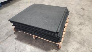 17x 1m² Rubber Floor Mats