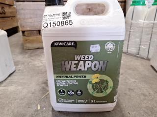 Kiwicare Weed Weapon Natural Power 5L Bottle 