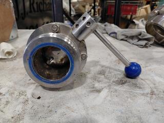 SS316L Stainless Steel Butterfly Valve