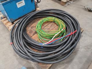 46m Metres of 70mm Aluminium Cable with Copper Screen