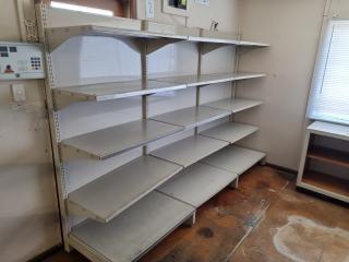 Retail Self Supporting Shelving Assembly