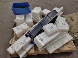 Pallet of Engineering Plastic Machine Pads, Lengths