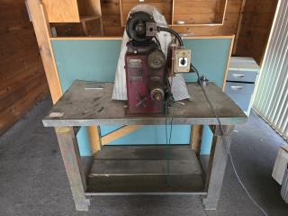 Honing Machine on Bench