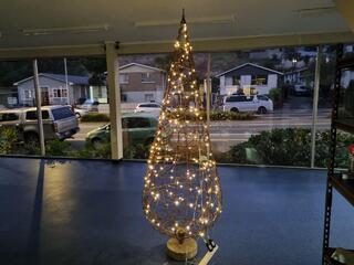 Custom "Christmas" Tree, Steel Rebar, Steampunk-esque