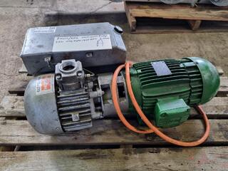 Bush/Weg Vacuum Pump Assembly, 3-Phase