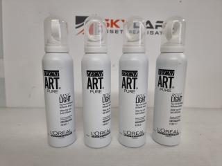 4 Loreal Tecni Art Pure Ring Light Finishing Spray