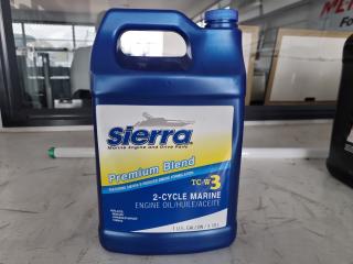 Sierra TC-W3 Premium Blend 2-Cycle Marine Engine Oil, 3.78L