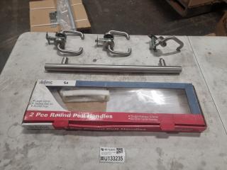 Assortment of Stainless Steel Door Handles