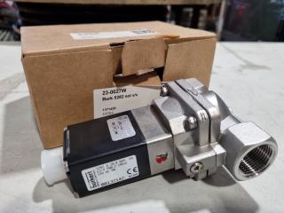 Burkert Type 5282 Servo Assisted 2/2-way Solenoid Valve