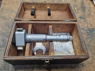 Mitutoyo 3-Point Internal Micrometer 368-740, Range 50-63mm