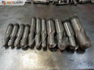 Lot of Bullnose Endmills