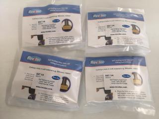 4x Revotec Self Sealing Hose Take Off Kits SST1/4