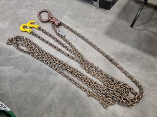 2-Leg Lifting Chain Assembly, 4.25 Ton Max Capacity