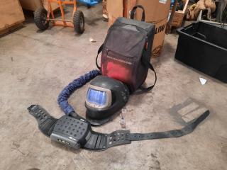 3M Speedglas/Adflo Welding Helmet and Respirator