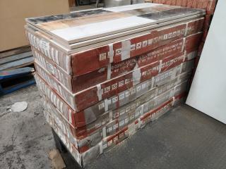 600x300mm Ceramic Wall Tiles, 6.3m2 Coverage