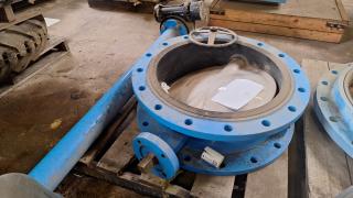 600mm Flange Style Butterfly Valve 