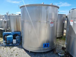 7000 Litre Stainless Tank 