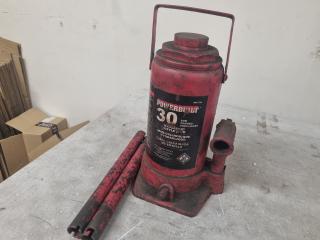 Powerbuilt 30-Ton Bottle Jack