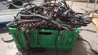 Large Lot of Bridles