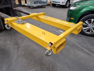 Stratalign 2000kg Bulk Bag Jib Forklift Attachment