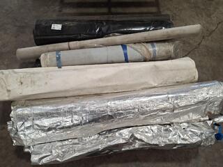 Assorted Industrial  Sheeting Rolls