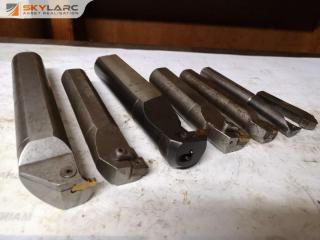 7x Assorted Iscar Milling Boring Bars