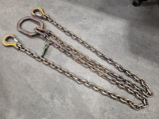 2-Leg Lifting Chain Assembly, 4.25 Ton Max Capacity