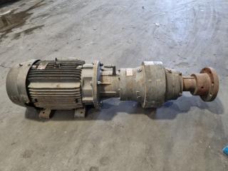 Weg 22kW Electric Motor w/ MixTec Gearbox
