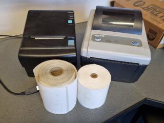 2x Label Printers