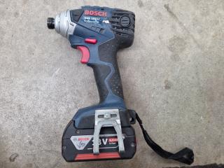 Bosch Professional 18V Cordless Impact Driver Wrench GDR 18V-LI w/ Battery